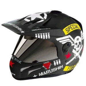 Marushin X-Moto Squadron Cross Kaskı