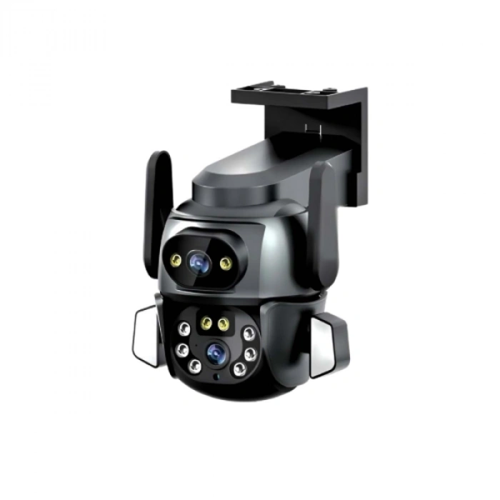 3MP + 3MP Wi-Fi IP TF Kart Girişli Optik Zoom Kamera