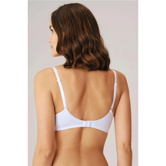 Anıl Balenli Desteksiz Dolgusuz Askıları Çıkabilen Günlük Klasik T-Shirt Sütyeni