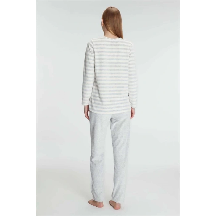 Anıl Pamuklu Uzun Kollu Pijama Takımı