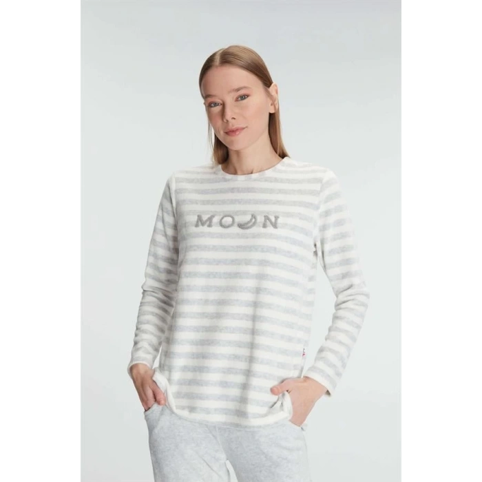 Anıl Pamuklu Uzun Kollu Pijama Takımı