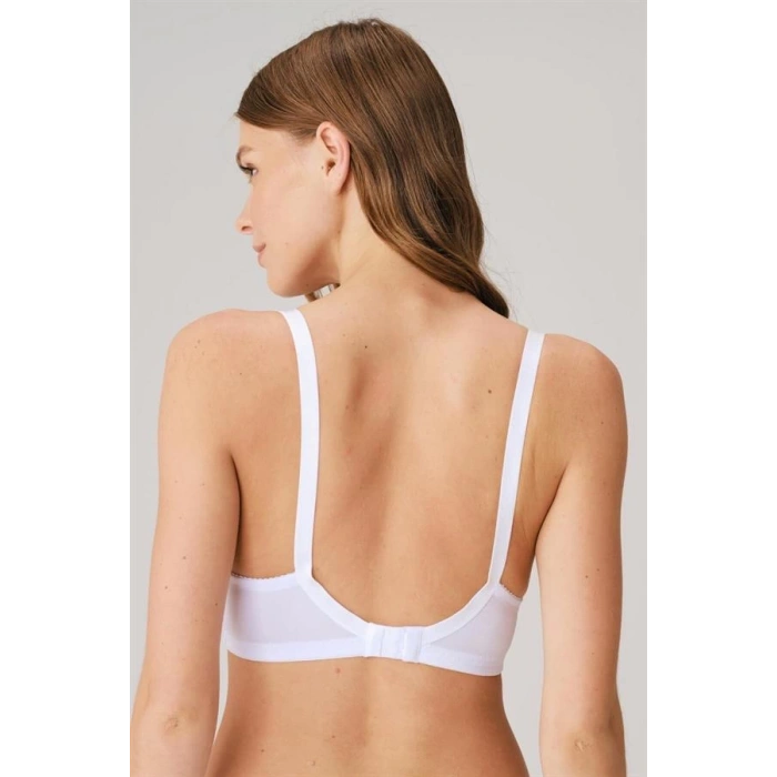 Secretsita Balenli Desteksiz Dolgusuz Toparlayıcı Günlük Klasik Dantelli Küçültücü Sütyen