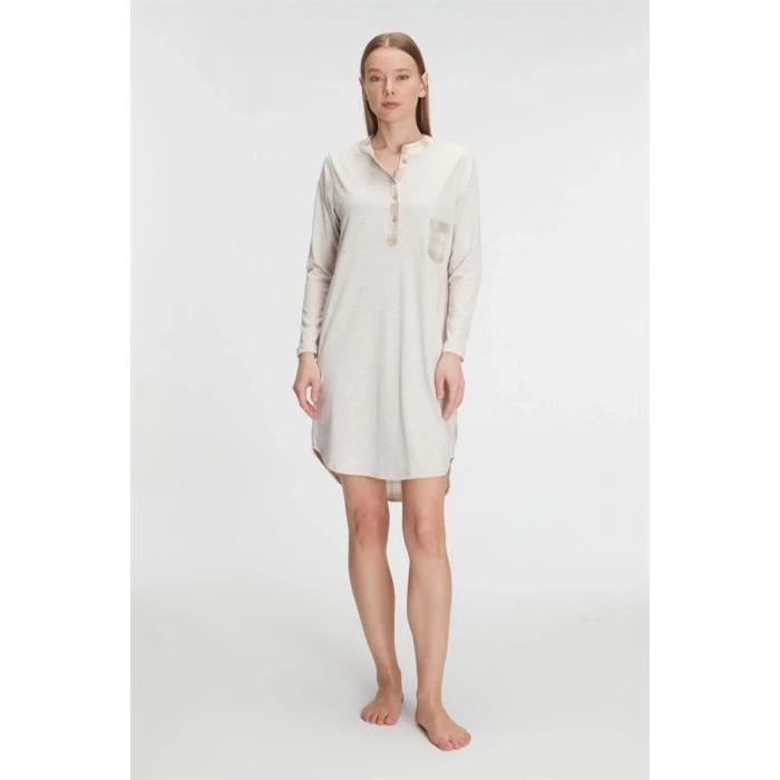 Secretsita Pamuklu Gecelik Elbise