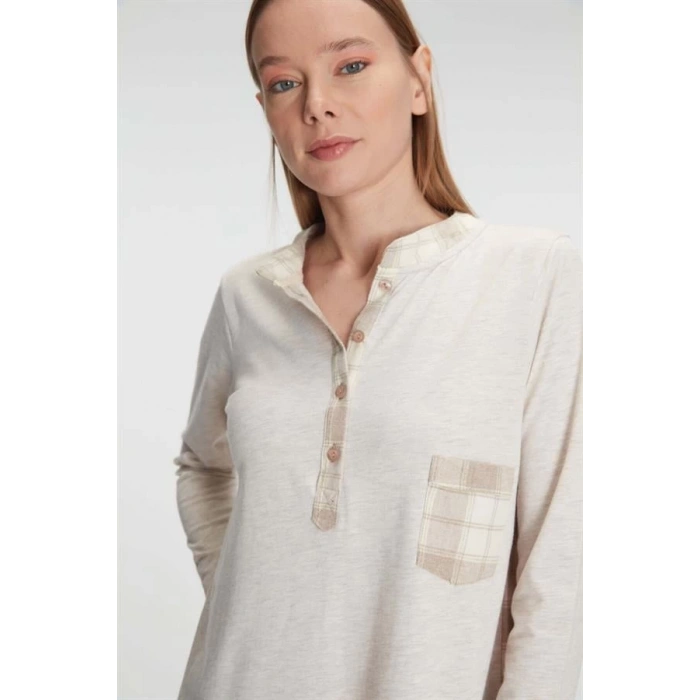 Secretsita Pamuklu Gecelik Elbise