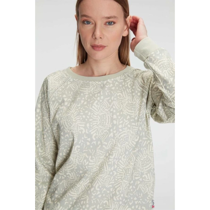 Secretsita Pamuklu Uzun Kol Kışlık Pijama Takımı