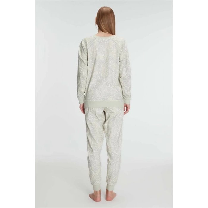 Secretsita Pamuklu Uzun Kol Kışlık Pijama Takımı