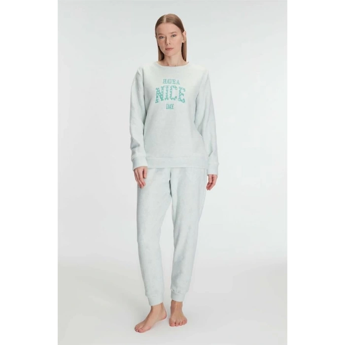 Secretsita Uzun Kol Polar Pijama Takımı