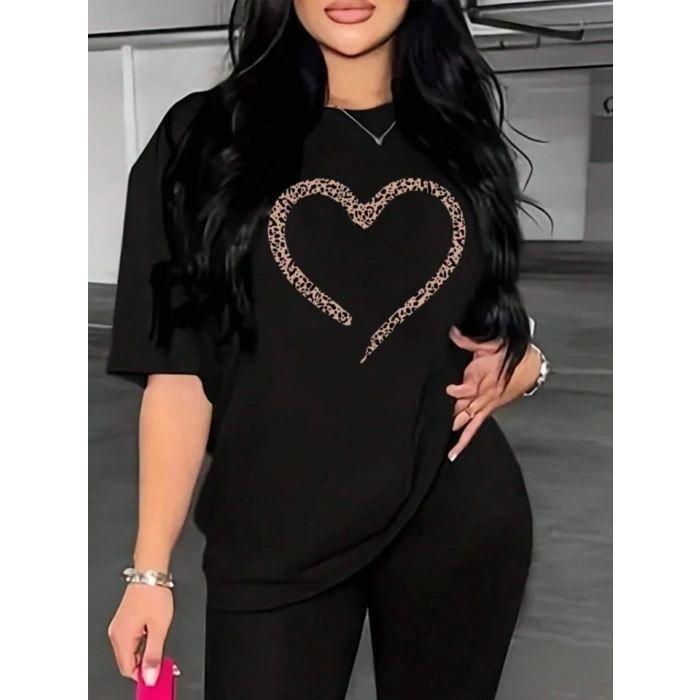 Baskılı Tshirt  iyah