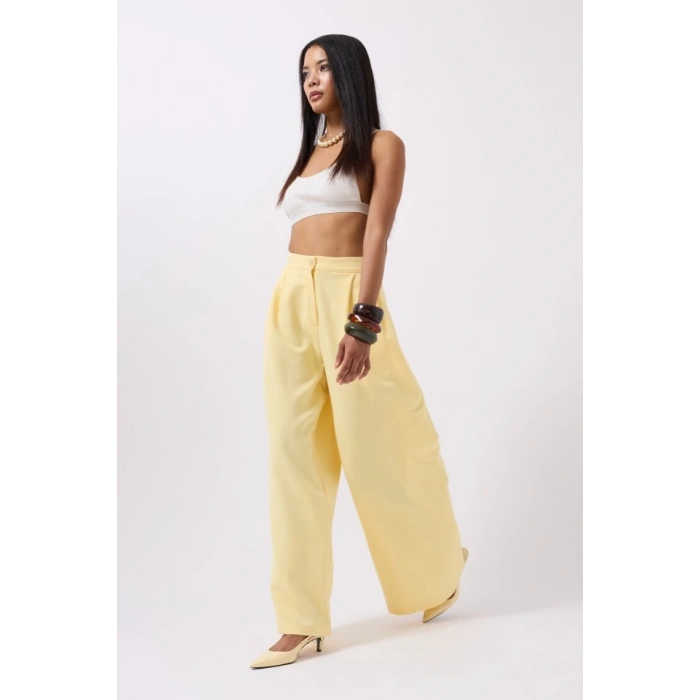 Casual Yüksek Bel Pantolon