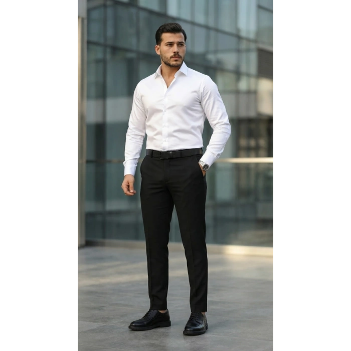 Erkek aten Klasik Gömlek