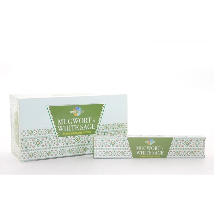Hem Sacred Elements Mugwort & White Sage Masala Aromalı Çubuk Tütsü