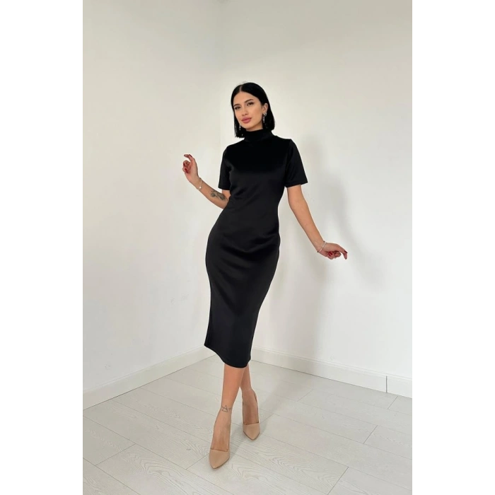 iyah Balıkçı Yaka Elbise