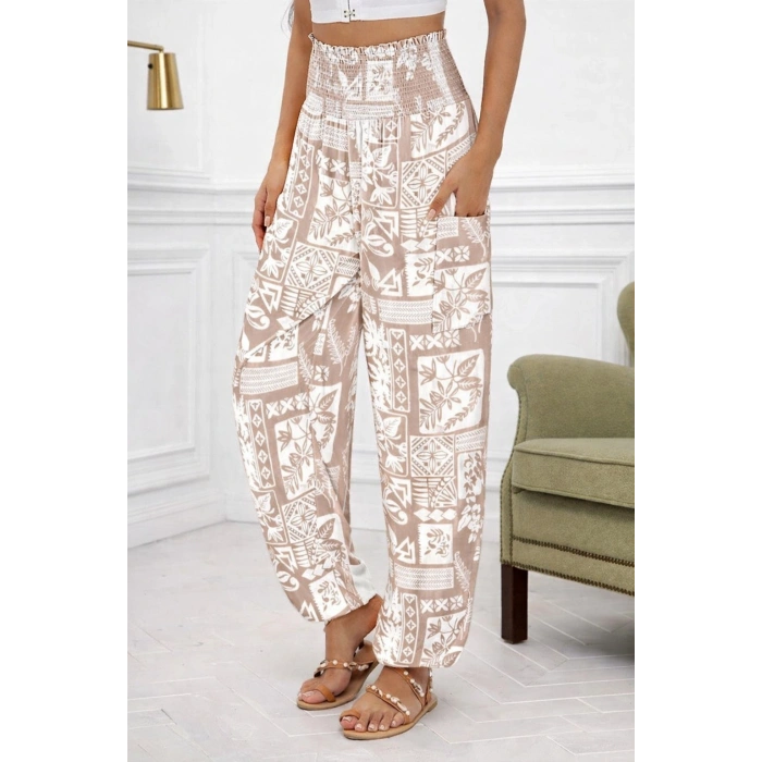 Kadın Desenli Süprem Pantolon