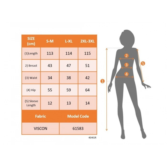 Kadın Kısa Kollu Hakim V Yaka Viskon Elbise