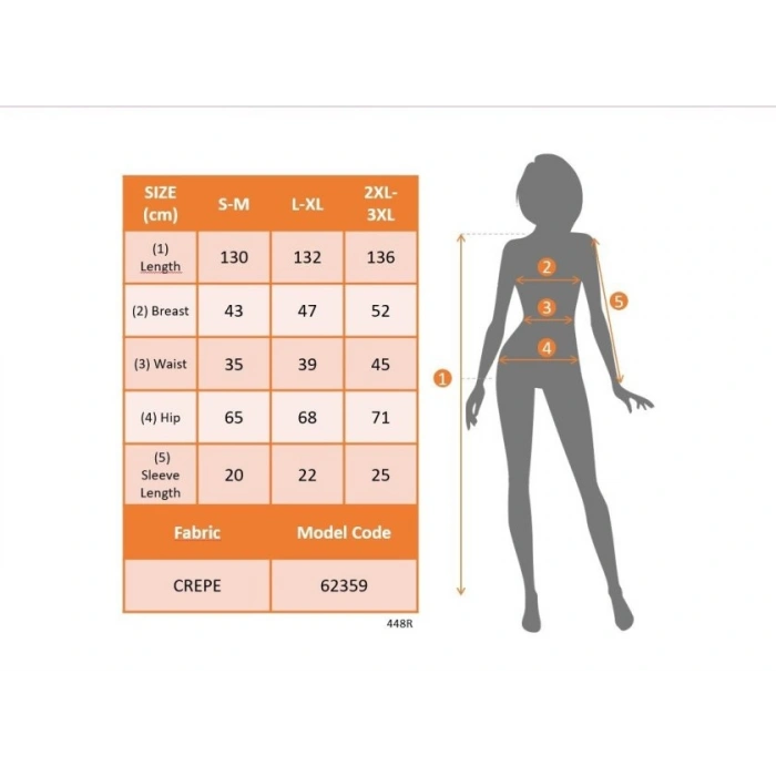 Kadın Kısa Kollu V Yakalı Uzun Janjan Elbise