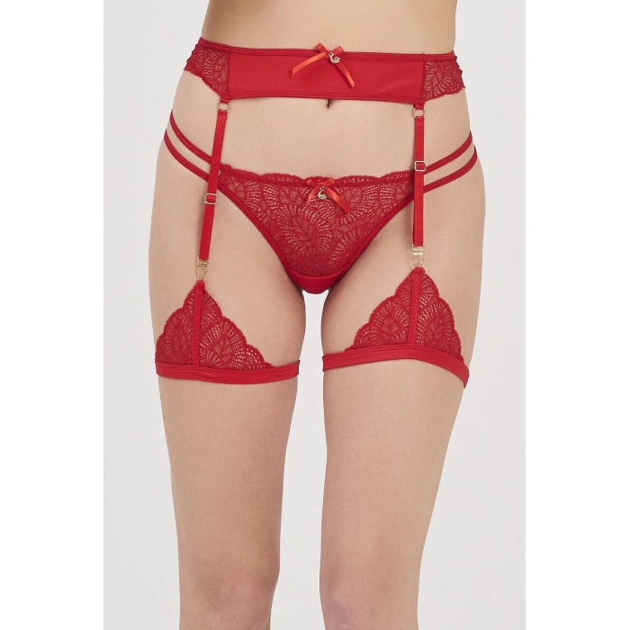 MOONLIGHT 3212 KIRMIZI JARTİYER TAKIM