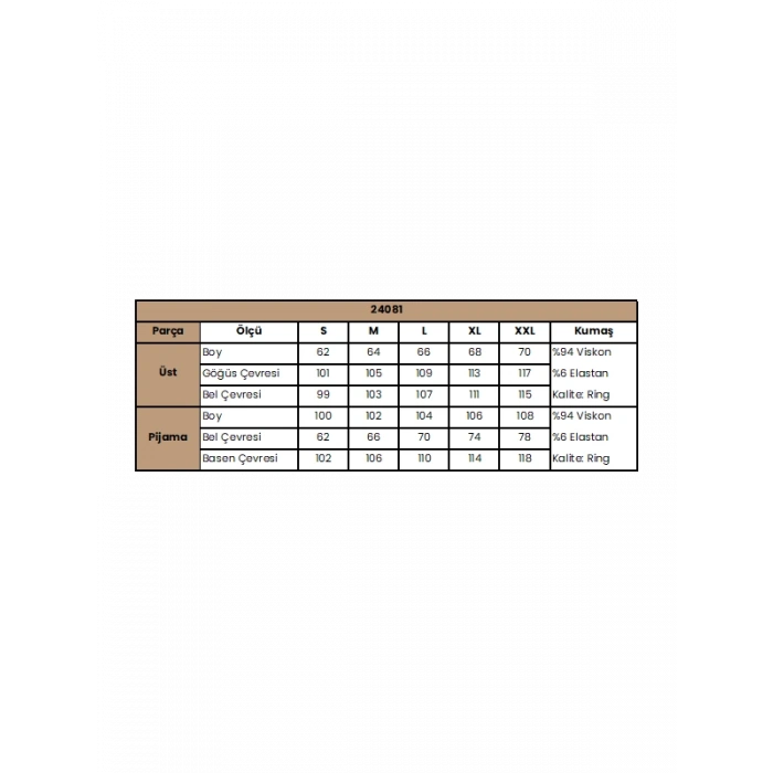 Secretsita Çiçek Deseni V Yaka Pijama Takımı