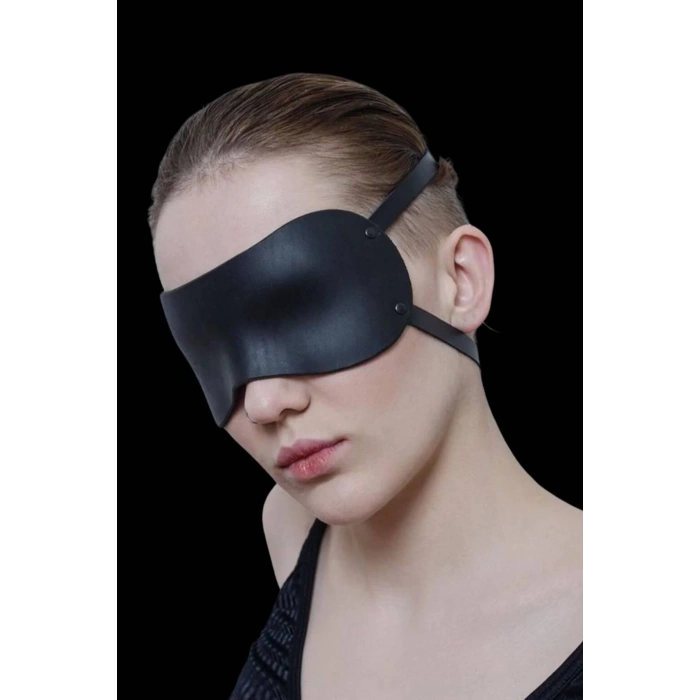 Secretsita Düz Siyah Maske Uyku Gözlüğü