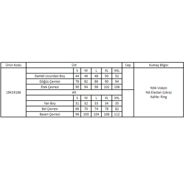 Secretsita Göğüs ve Sırt Dekolteli Brode Dantelli Şort Takımı