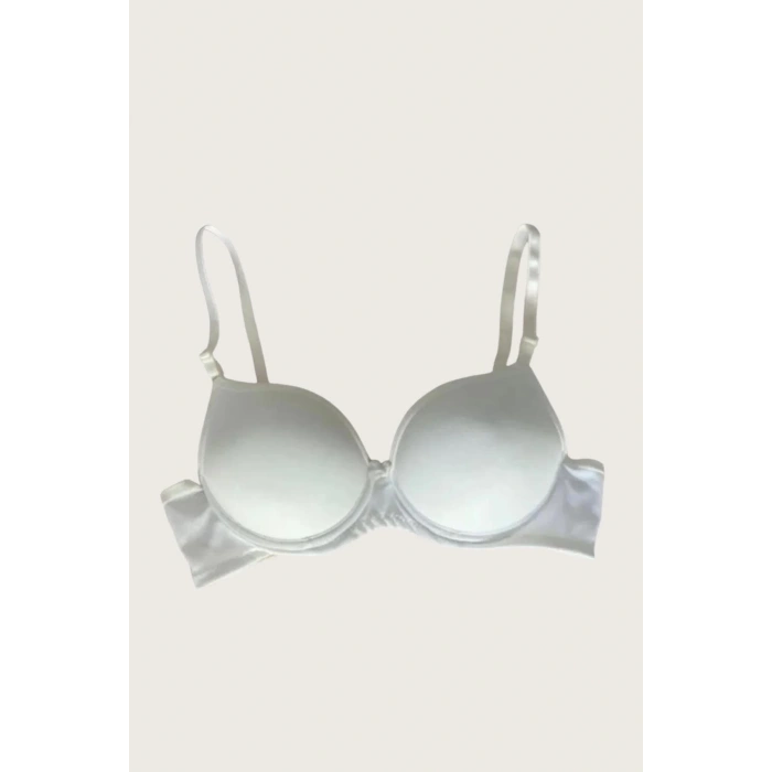 Secretsita Mikro Kumaş İçi Boş Balenli Günlük Tek Desteksiz Sütyen