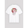 8 art Dünya Kadınlar Günü İçin Özel Baskılı Tshirt  Beyaz