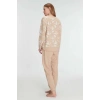 Anıl Jakarlı Uzun Kol V Yaka Pijama Takımı