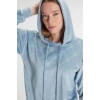 Secretsita Kapüşonlu Uzun Kol Sweatshirt Pijama Takımı