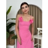 atilda Gül İp Askılı Elbise