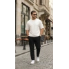 Erkek Duble Kol Basic Tişört