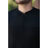 Erkek Hakim Yakalı Kısa Kollu Pamuklu Tshirt