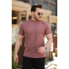 Erkek Yarım Balıkçı Yaka Kısa Kollu Tshirt
