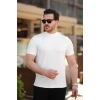Erkek Yarım Balıkçı Yaka Kısa Kollu Tshirt