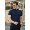 Erkek Yarım Balıkçı Yaka Kısa Kollu Tshirt