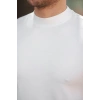 Erkek Yarım Balıkçı Yaka Kısa Kollu Tshirt