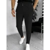 Erkek Yüksek Bel önden Bağcıklı Cepli Waffle Pantolon