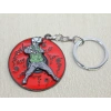 Metal Dönen Anime Figür Anahtarlık