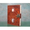 Taşlı Deri Defter Model 9