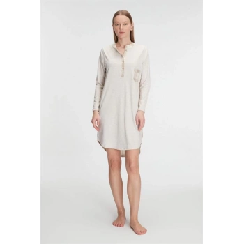 Secretsita Pamuklu Gecelik Elbise