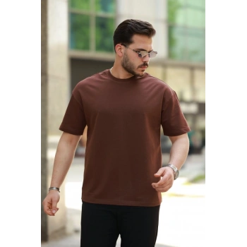 Erkek Kısa Kollu Basic Oversize Tshirt