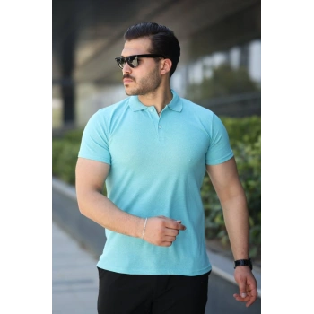 Erkek Kısa Kollu Yakalı Tişört