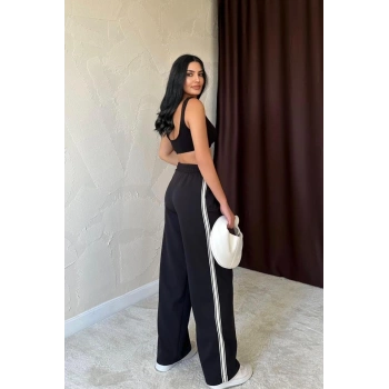 iyah Yanları Şeritli Pantolon