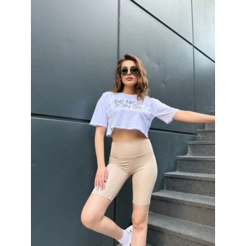 Kadın Yüksek Ben Toparlayıcı ort Tayt