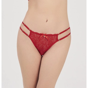 MOONLIGHT 3211 ÇİFT İPLİ KIRMIZI SİLİP