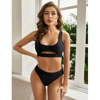 Secretsita Siyah Göğüs Dekolteli Fantezi Sütyen Takımı