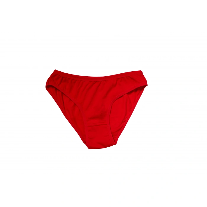 Secretsita Kırmızı Yılbaşı Desenli Let İt Snow Pamuklu Külot