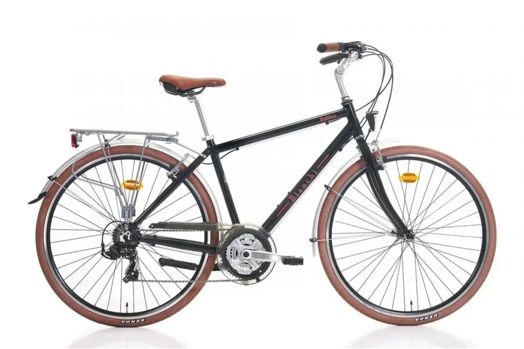 BIANCHI RUBINO ERKEK ŞEHİR BİSİKLETİ 470H V 28 JANT 21 VİTES BLACK GLOSSY
