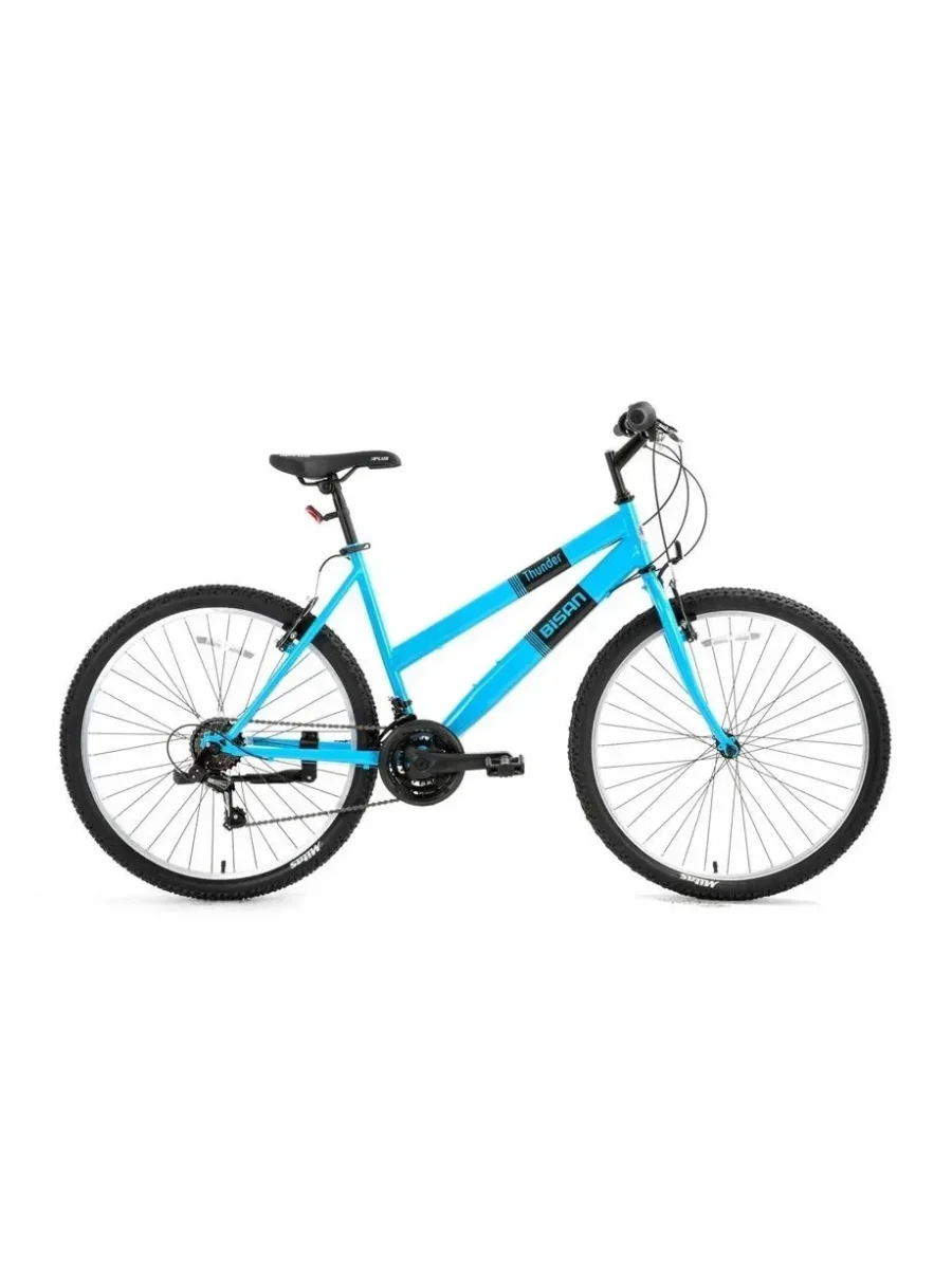 BİSAN THUNDER KADIN DAĞ BİSİKLETİ 47CM V 26 JANT 18 VİTES MAVİ SİYAH
