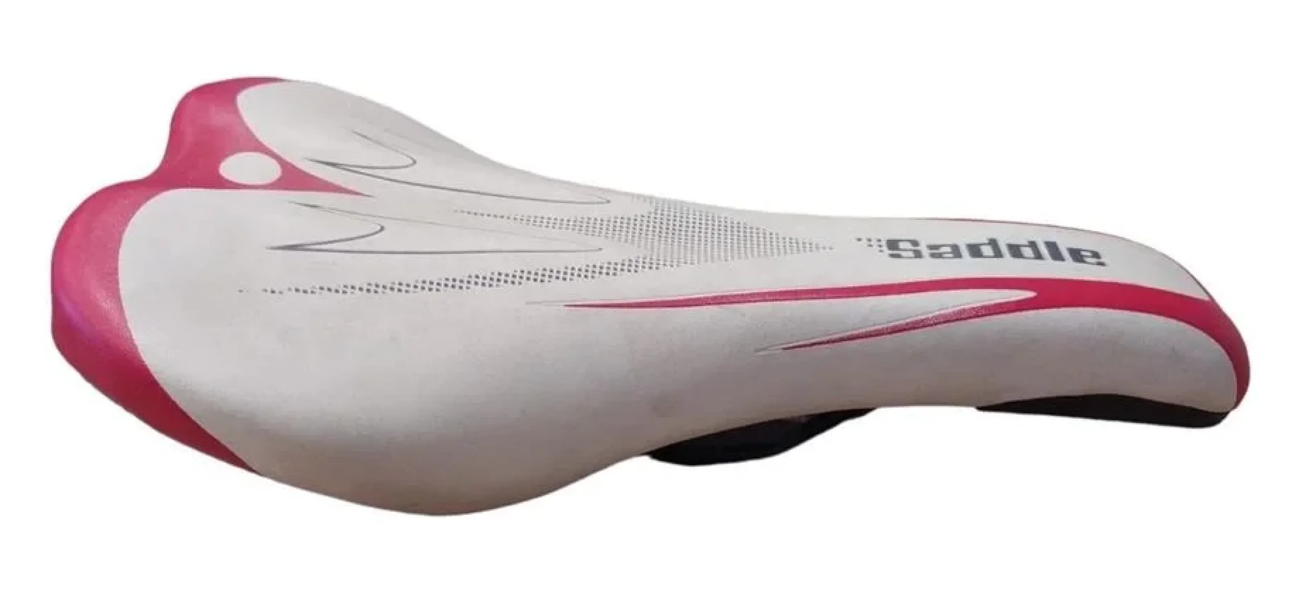 SELLE ROYAL SADDLE SELE ÇELİK RAY KELEPÇESİZ 260MM 130MM BEYAZ KIRMIZI