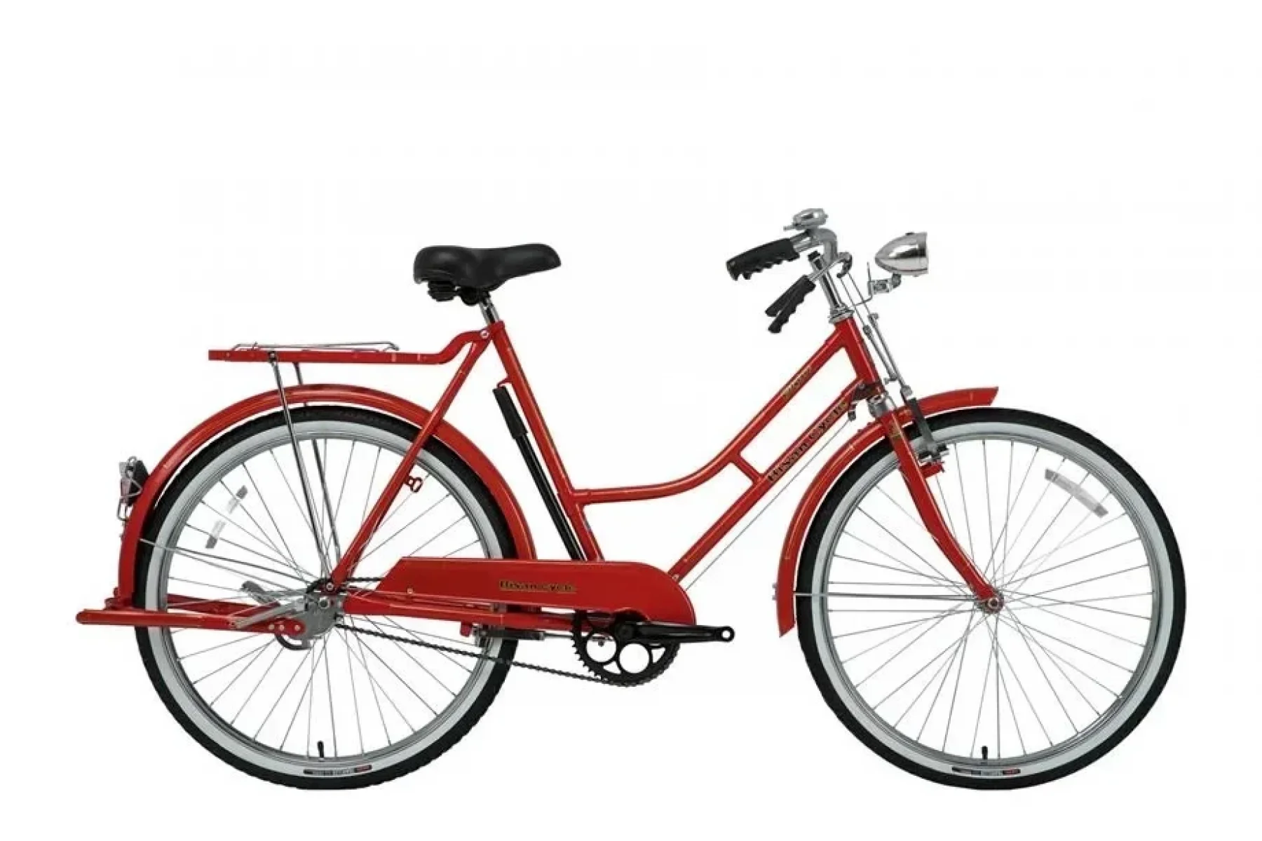 BİSAN ROADSTAR CLASSIC KADIN HİZMET BİSİKLETİ 57CM V 26 JANT 1 VİTES KIRMIZI SİYAH GOLD