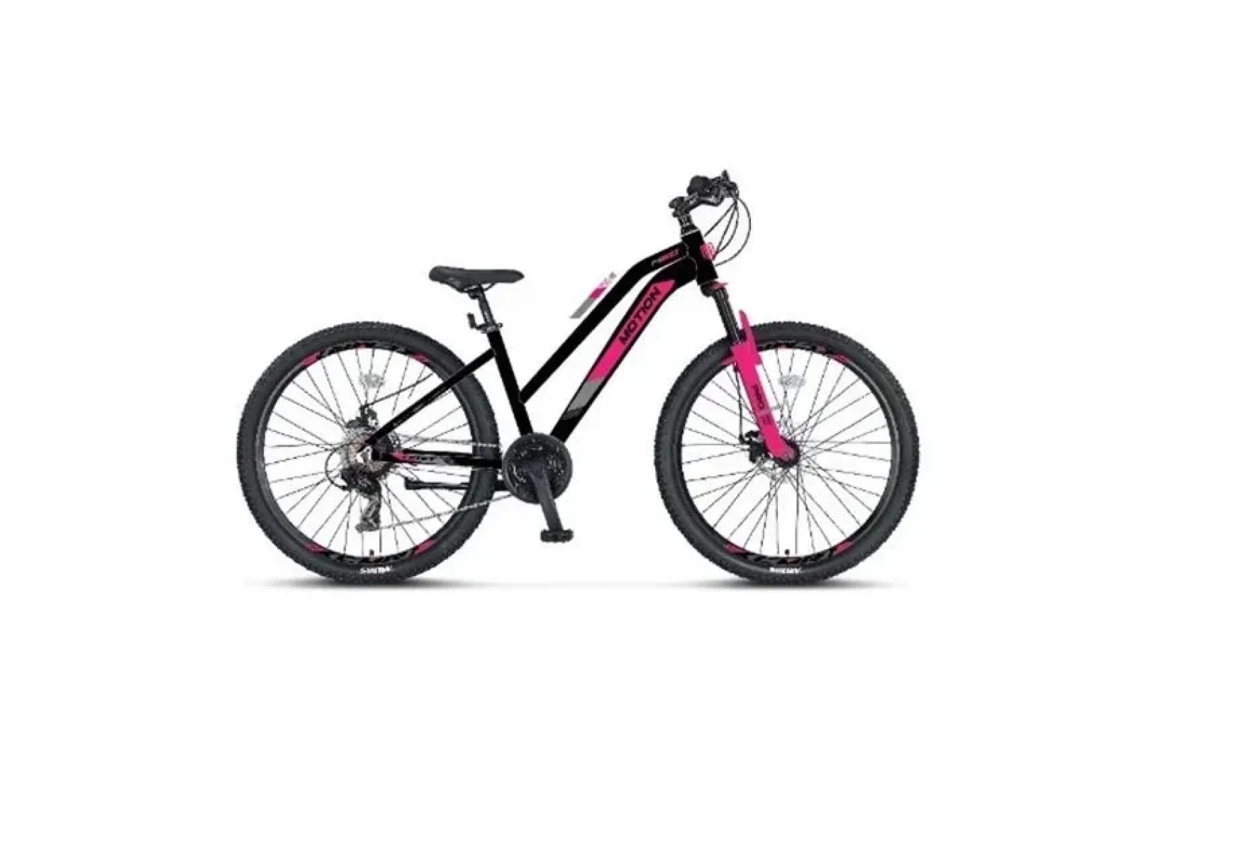 ÜMİT 2479 MOTION L-2D KADIN DAĞ BİSİKLETİ 305H 24 JANT 21 VİTES SİYAH PEMBE